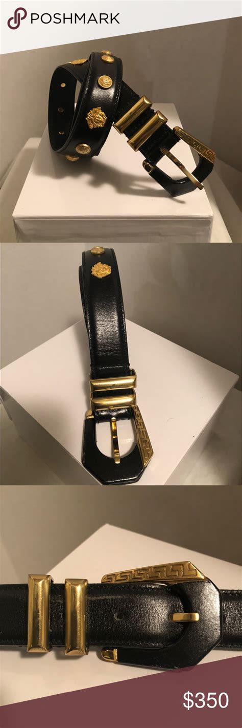 belt versace original|gianni versace men's belts.